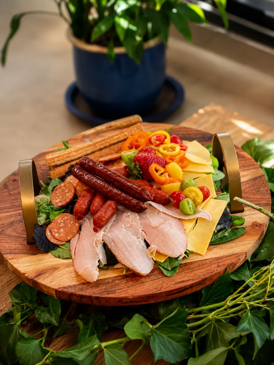 A sharing platter at Mitchelli's Cafe Rinato